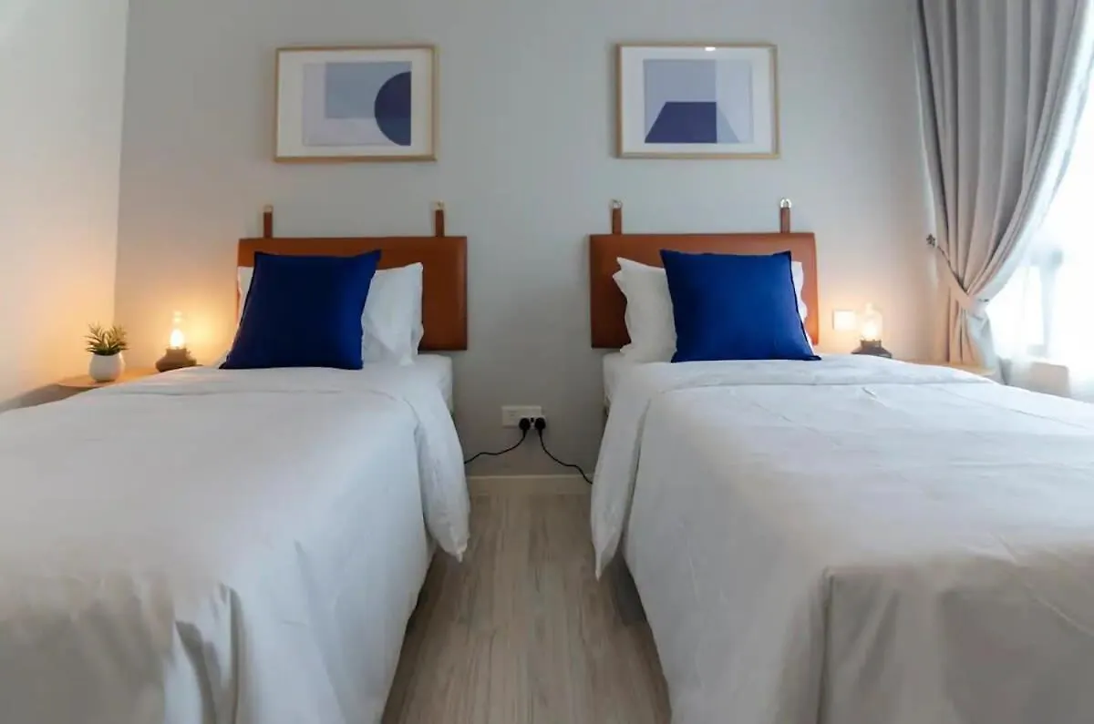 A Comfy & Bright 2Br Suasana Suite 6 Free Parking Johor Bahru Apartment