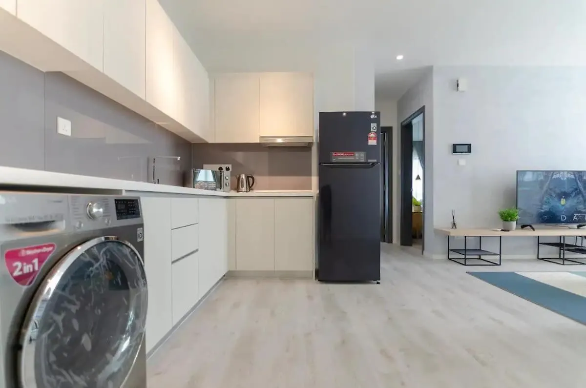 Apartment A Comfy & Bright 2Br Suasana Suite 6 Free Parking Johor Bahru